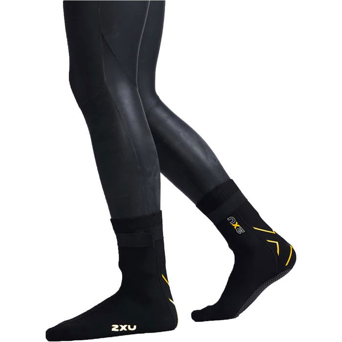 2024 2XU Propel Escarpines De Neopreno UW7023e - Black / Ambition